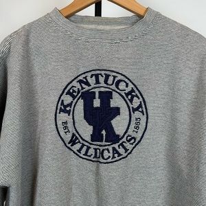 Vintage Crable Sportswear Kentucky Wildcats Embroidered Crewneck Sweatshirt SzL